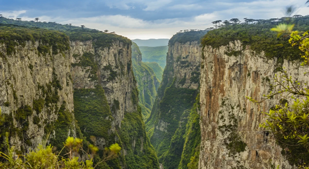 Cânion Fortaleza, em Cambará do Sul