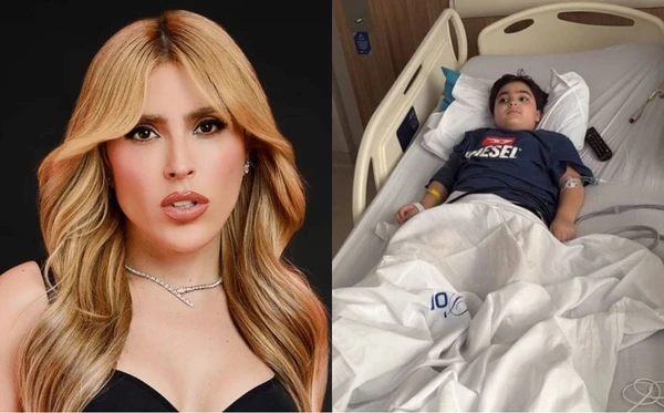 Filho de Manu Bahtidão é internado com quadro viral em Salvador