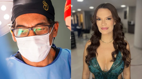 Médico Edgar Lopez e empresária Natália Cavanellas