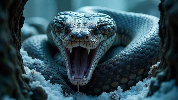 Uma serpente extremamente peçonhenta da Austrália