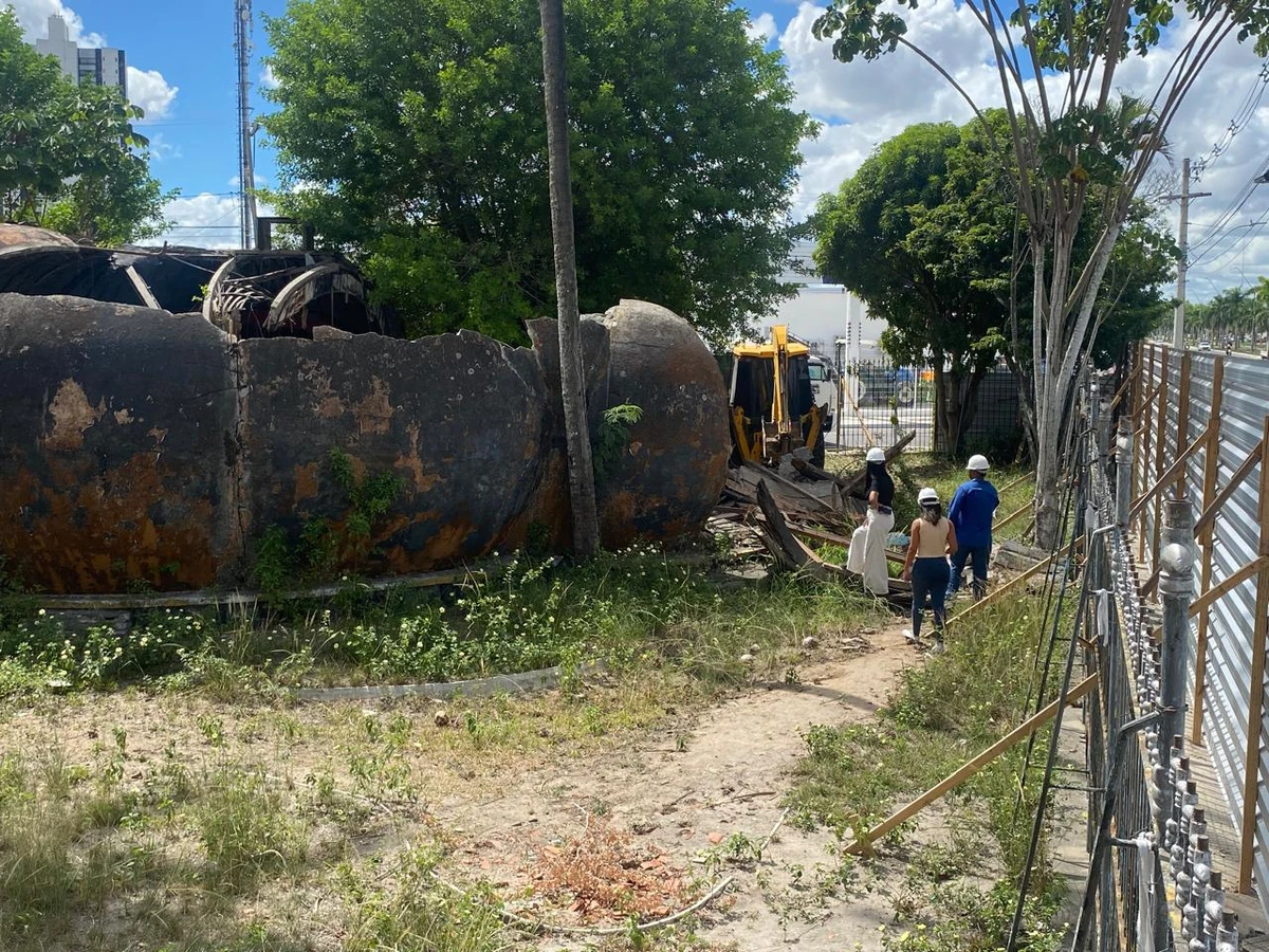A Abóbora de Feira, antiga Boate Jerimum, foi demolida em março e será reconstruída por CSO Engenharia e Inovare Engenharia/Reprodução