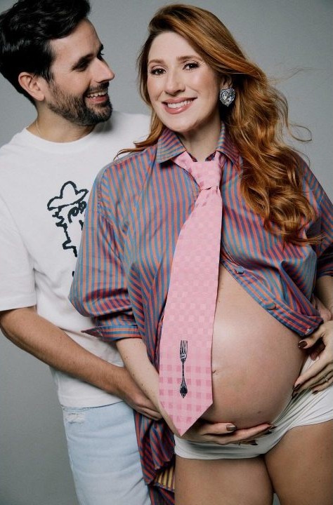 Dani Calabresa e marido Richard Neuman por Reprodução / Instagram