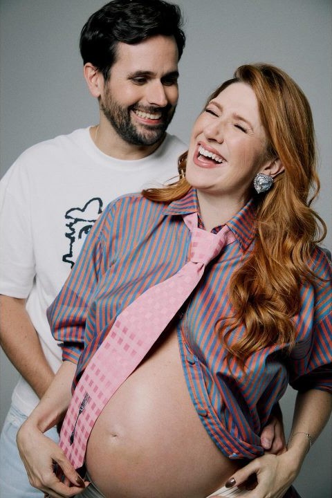 Dani Calabresa e marido Richard Neuman por Reprodução / Instagram