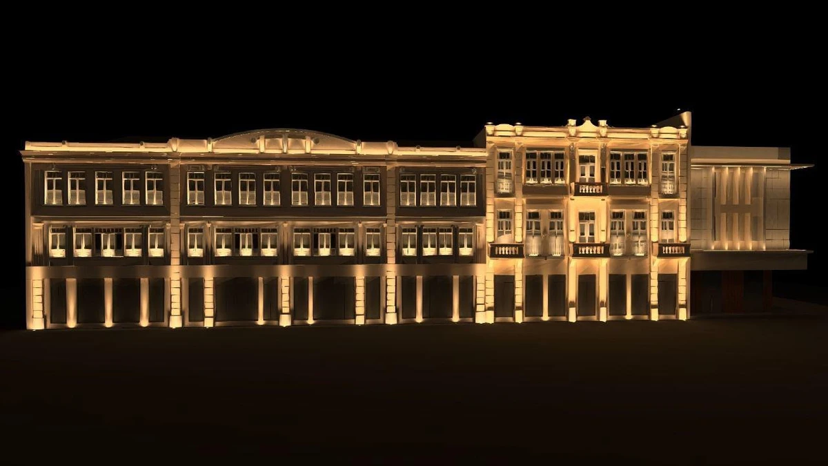Fachada do Villa Andrea, hotel conceito que será inaugurado no Centro Histórico de Salvador