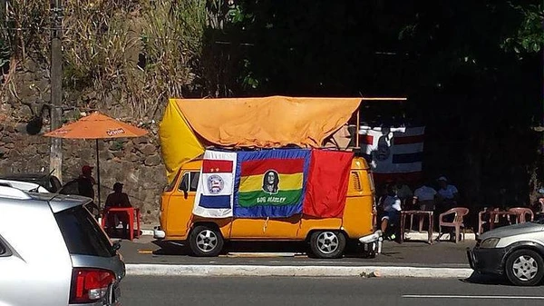 Kombi do Reggae agora fica em outro ponto nos jogos do tricolor