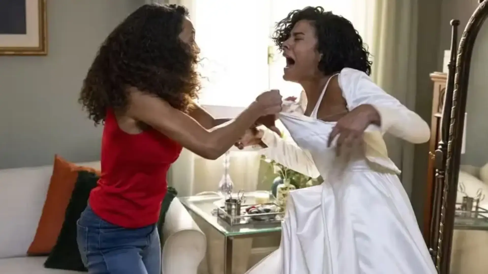 Maria de Fátima e Raquel por Reprodução