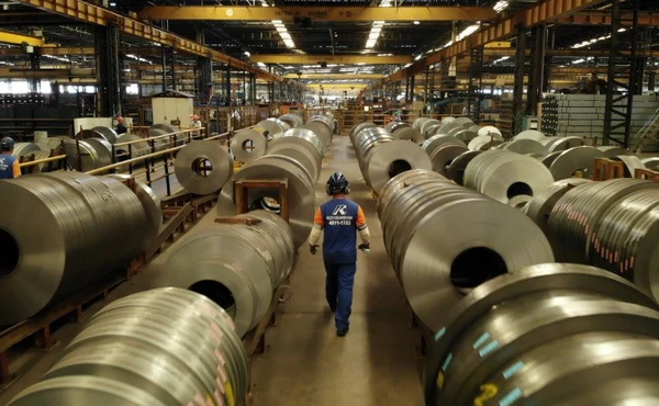 O aço é um dos principais produtos de exportação da Região