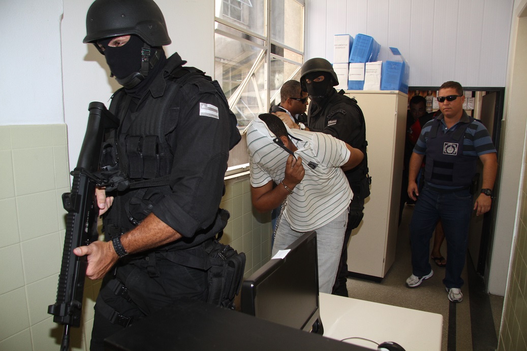 Roceirinho quando preso pela Polícia Civil  por Evandro Veiga/Arquivo Correio