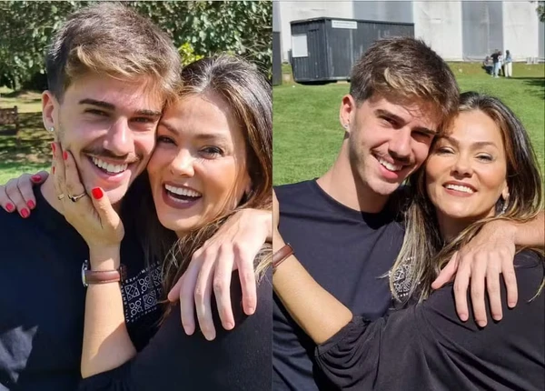 Suzana Alves e família