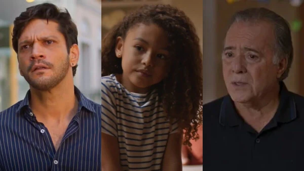 Vanderson, Sofia e Abel em 