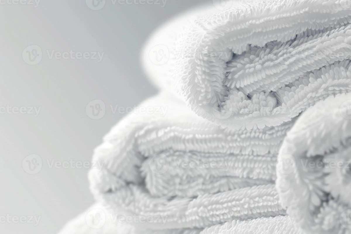 Toalhas de banho por Shutterstock
