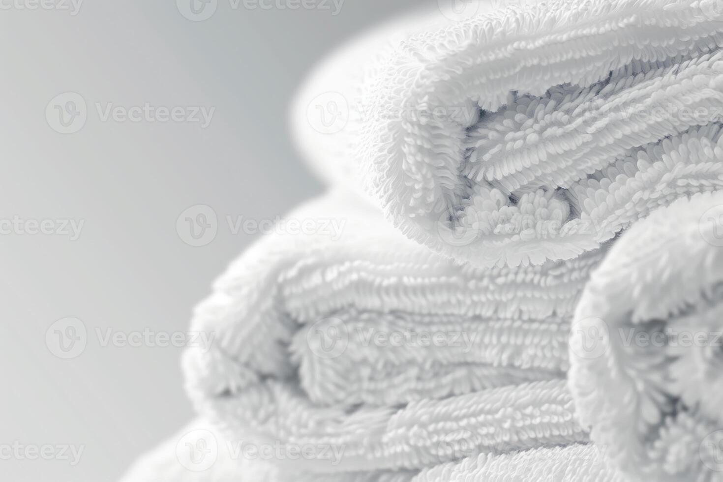 O bicarbonado funciona muito bem com toalhas.  por Shutterstock