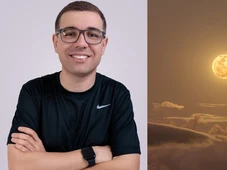 Imagem - Foto da lua feita por baiano é escolhida como 'Imagem do Dia' pela Nasa
