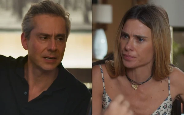 Marco Aurélio e Leila começam a se desentender por Reprodução