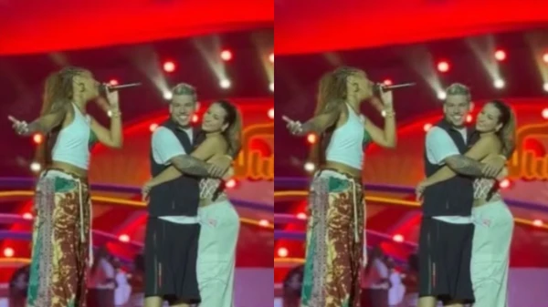 Pedido de namoro em show de Ludmilla por Reprodução/Redes sociais