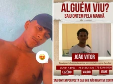 Imagem - Jovem desaparece após embarcar em ônibus para visitar mãe na Bahia: 'Estou desesperada'