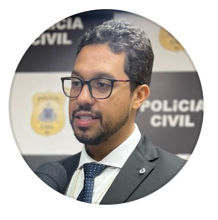Delegado Jean Fiuza por Reprodução