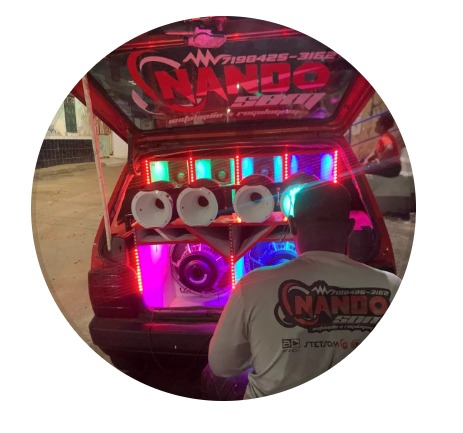 Nando trabalhava com sons automotivos  por Reprodução