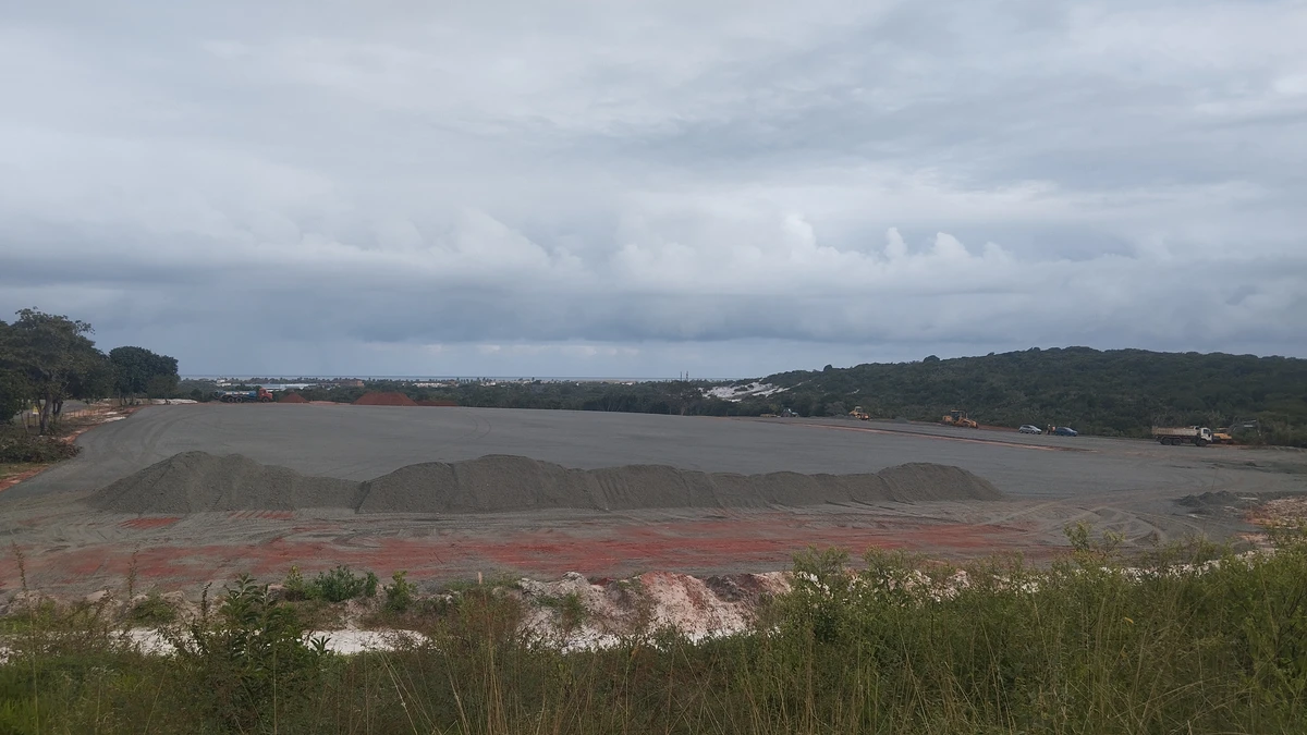 Obras do Hot Park por Yan Inácio/CORREIO