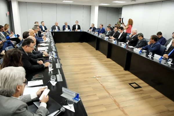 Reunião entre o governo do estado e a Fieb sobre a taxação de Trump