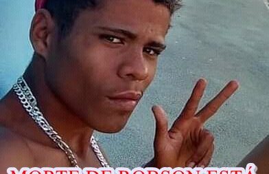 Robson foi morto durante uma festa no parque de exposições da cidade por Reprodução
