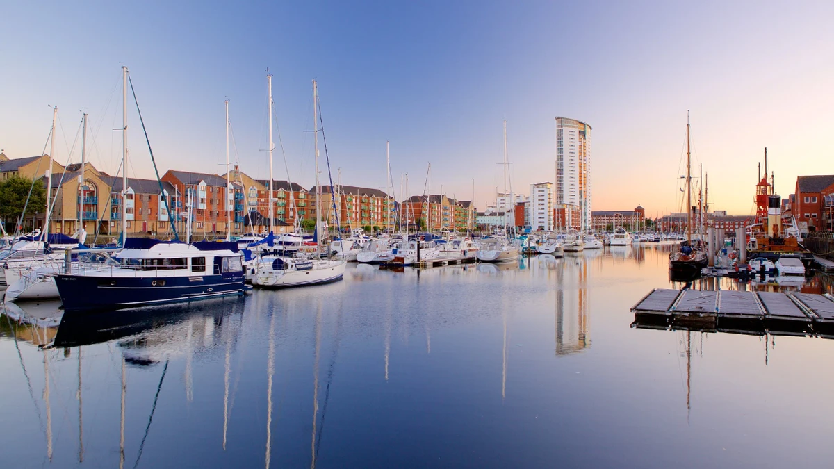 Swansea, na Inglaterra por Divulgação