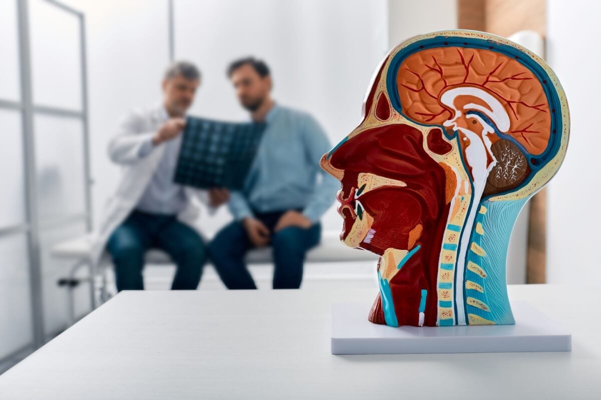 Os tumores de cabeça e pescoço podem atingir diferentes regiões e, muitas vezes, começam com sintomas discretos (Imagem: Peakstock | Shutterstock)