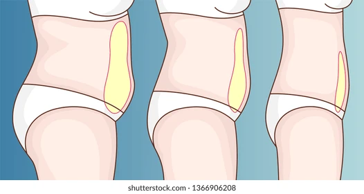 Gordura abdominal é preocupante por Shutterstock