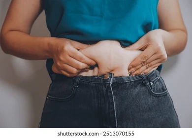 Gordura abdominal é preocupante por Shutterstock