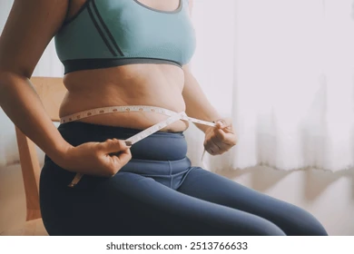 Gordura abdominal é preocupante por Shutterstock
