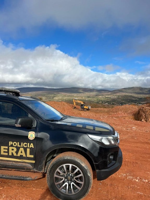 Operação da Polícia Federal no interior da Bahia por Divulgação/Polícia Federal