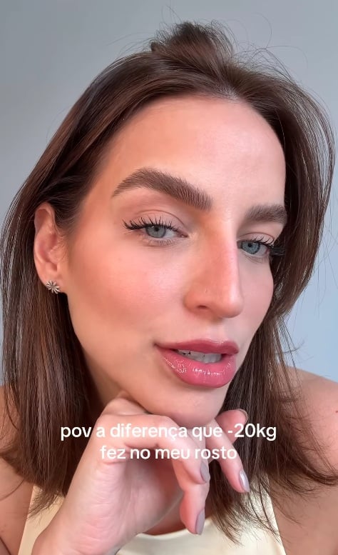 Bruna Unzueta depois por Reprodução/Instagram