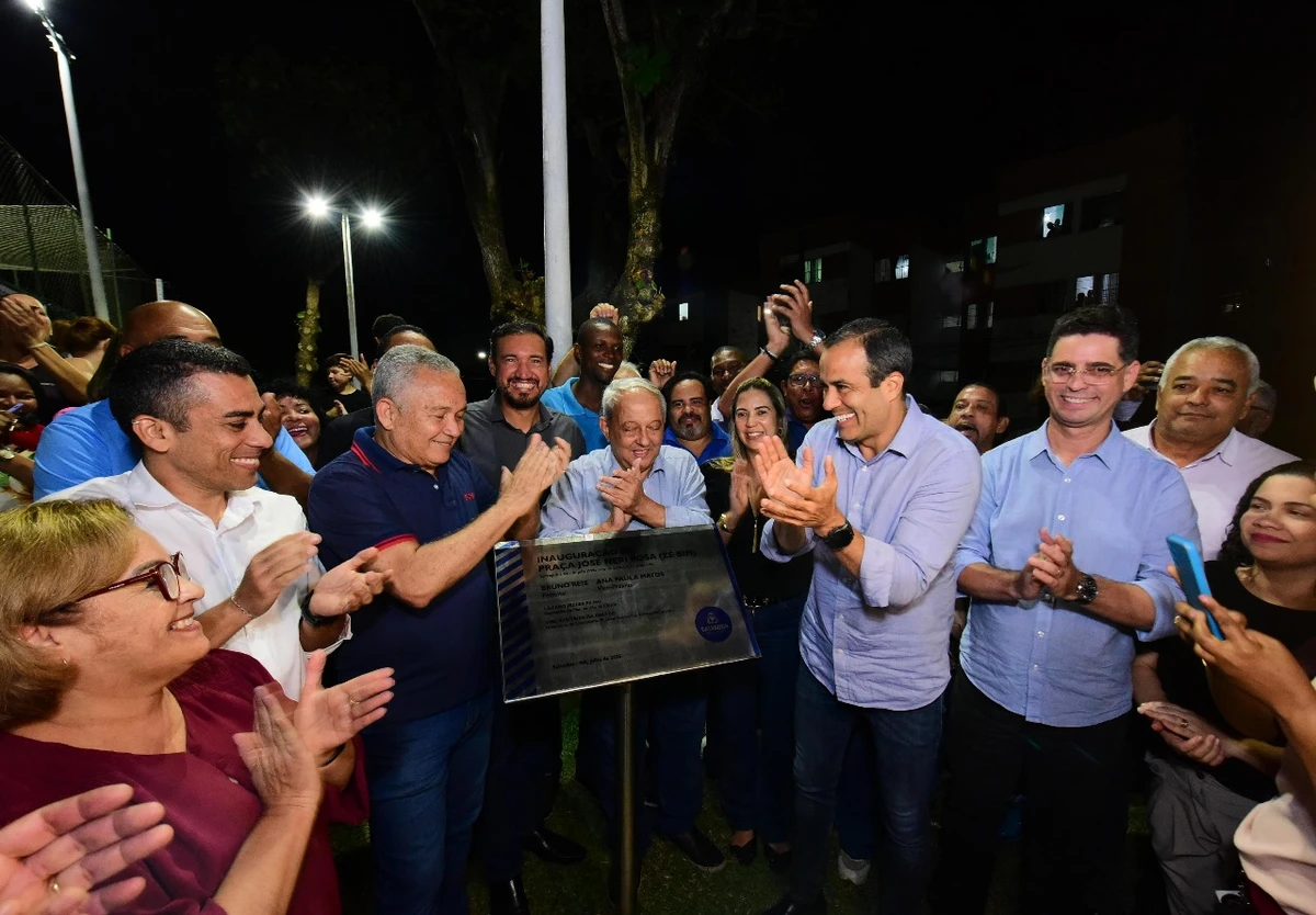 Praça no Santo Agostinho por Valter Pontes / Secom PMS
