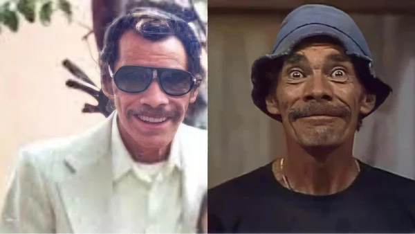 Ramón Valdés (Seu Madruga) em Chaves  por Reprodução 
