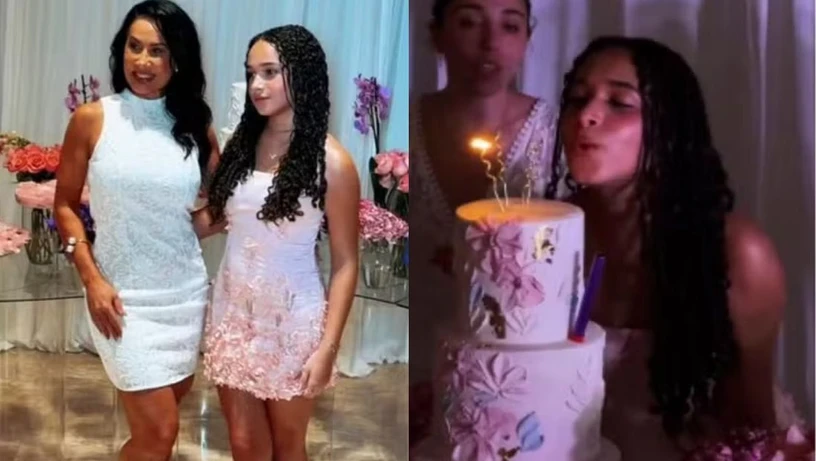 Imagem - Scheila Carvalho responde críticas após ausência de Tony Salles em festa de 15 anos da filha