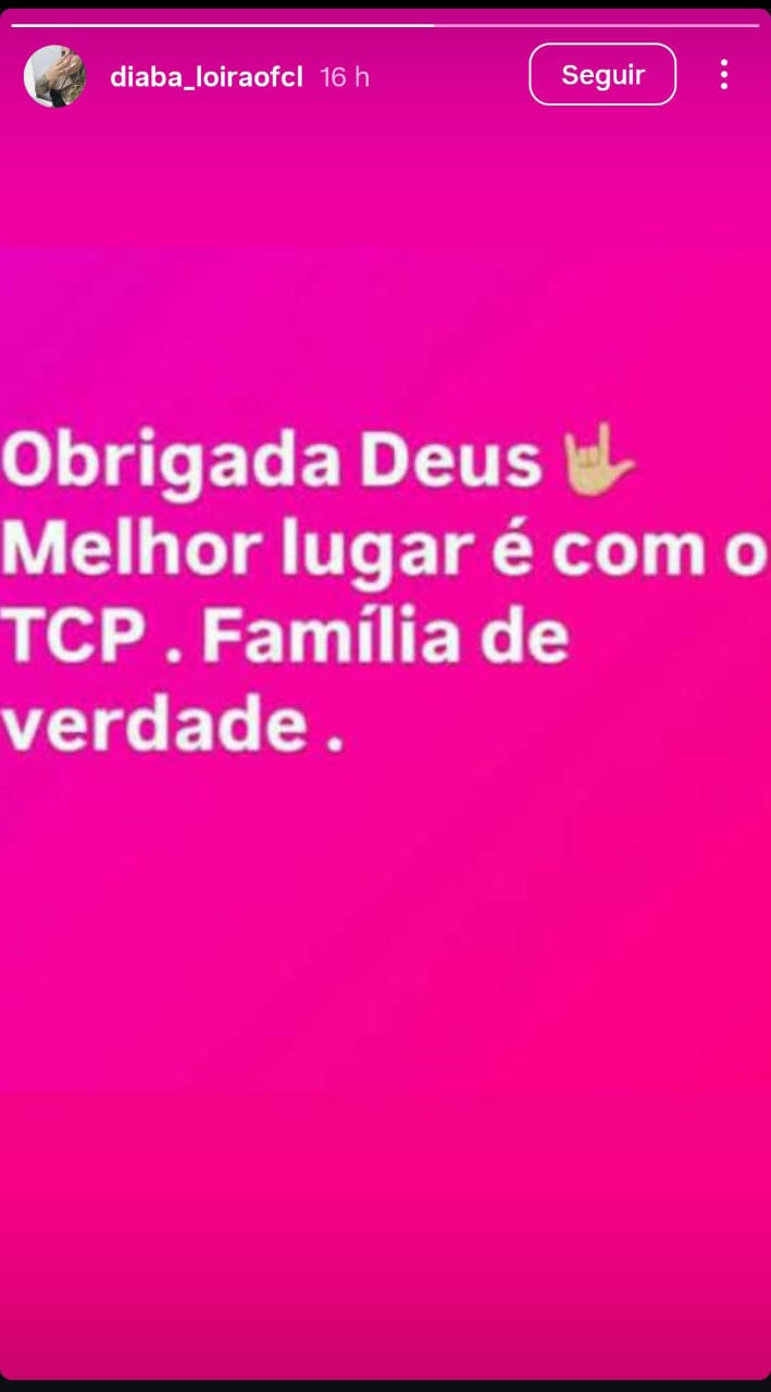 'Diaba Loira' troca CV pelo TCP e está jurada de morte  por Redes sociais