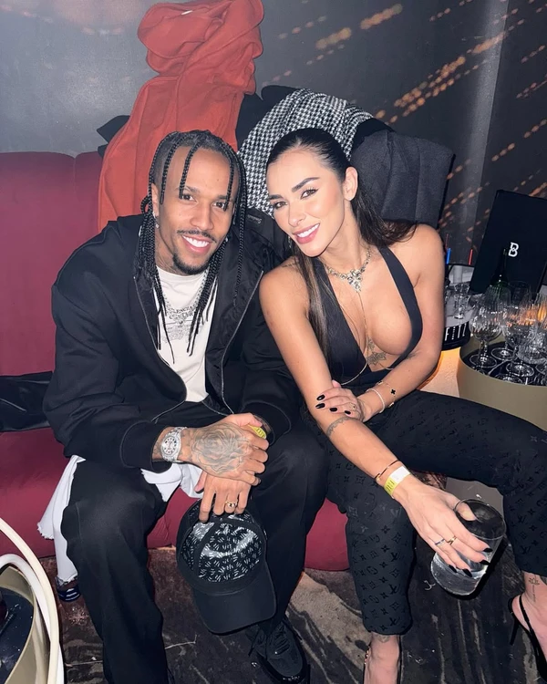Eder Militão e Tainá Castro por Reprodução/Instagram