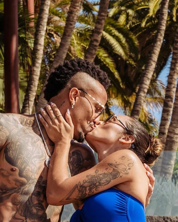 Eder Militão e Tainá Castro por Reprodução/Instagram
