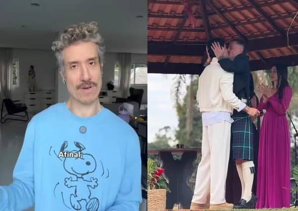 Fabricio Santana se casou com o diretor de desfile e casting Bill Macintyre 