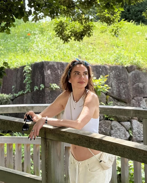Luciana Gimenez no Japão por Reprodução/Instagram