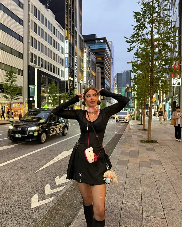 Luciana Gimenez no Japão por Reprodução/Instagram