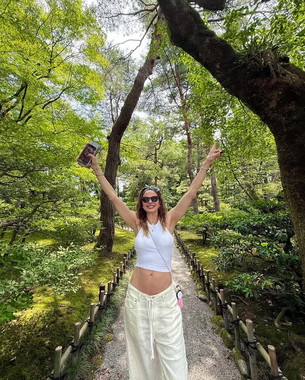 Luciana Gimenez no Japão por Reprodução/Instagram