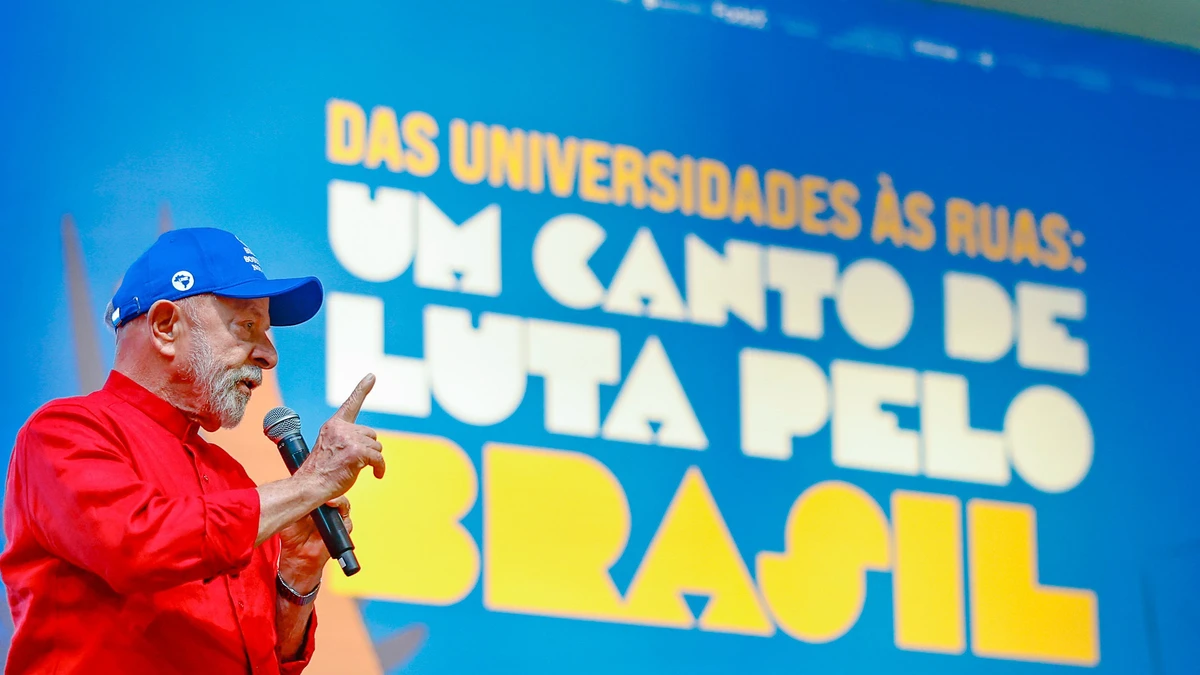 Lula discursou em congresso da União Nacional dos Estudantes (UNE)