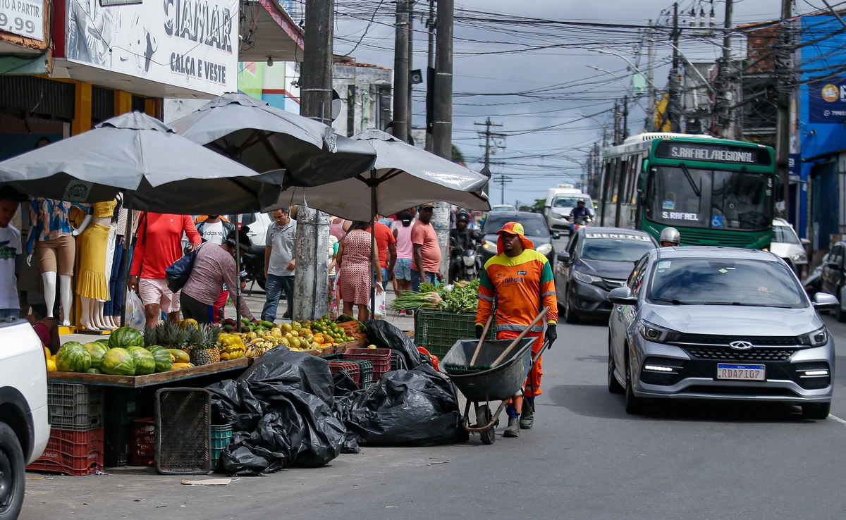 Rótula da Feirinha, em Cajazeiras X por Arisson Marinho/CORREIO