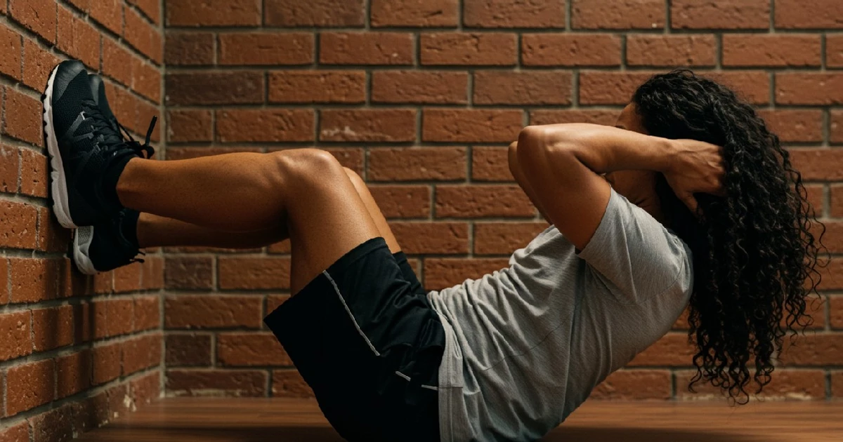 Imagem - Abdominal na parede: exercício fácil para reduzir barriga rápido