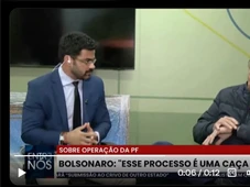 Imagem - Bolsonaro tem entrevista interrompida para cumprir medida cautelar