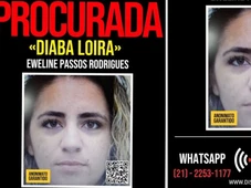 Imagem - 'Diaba Loira': ex-Comando Vermelho é procurada pelo Disque Denúncia