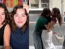 Imagem - Filha de Sandra Annenberg assume namorada com beijão no meio da rua; vídeo