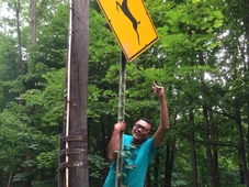 Imagem - "Nunca tinha visto a Lua do Veado, mas vi o animal na estrada que ia de New York a Bethel nos EUA"