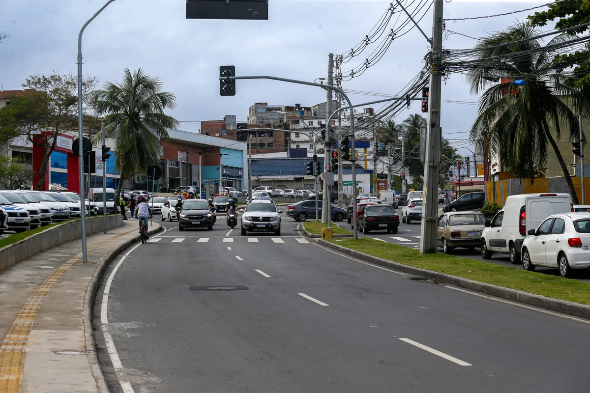 Avenida Jorge Amado passou por duplicação por Arisson Marinho/CORREIO